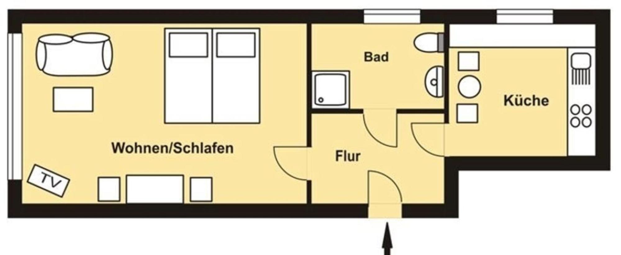 Haus Seepferdchen Am Meer Appartement 2 티멘도르프스트랜드 외부 사진